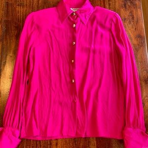 Vintage 100% Silk Blouse